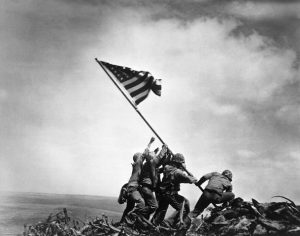 Marines Raising American Flag on Iwo Jima Marines Raising American Flag on Iwo Jima