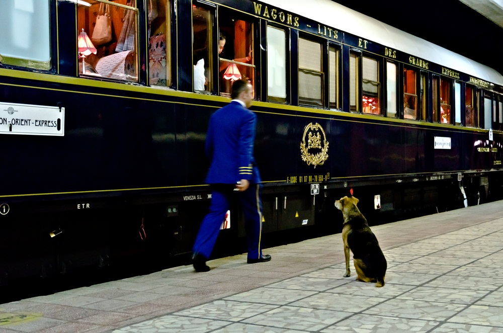 The legendary Orient Express began traveling between Paris and Istanbul in 1883. It was an exciting journey—sometimes royalty would rent out entire cars for their private use, giving the train the nickname, “the King of Trains and the Train of Kings.” A modern-day company bought some of the original carriages from the 1920s and ‘30s and now the line is known as the Venice Simplon-Orient Express. (Pres Panayotov/ Shutterstock)