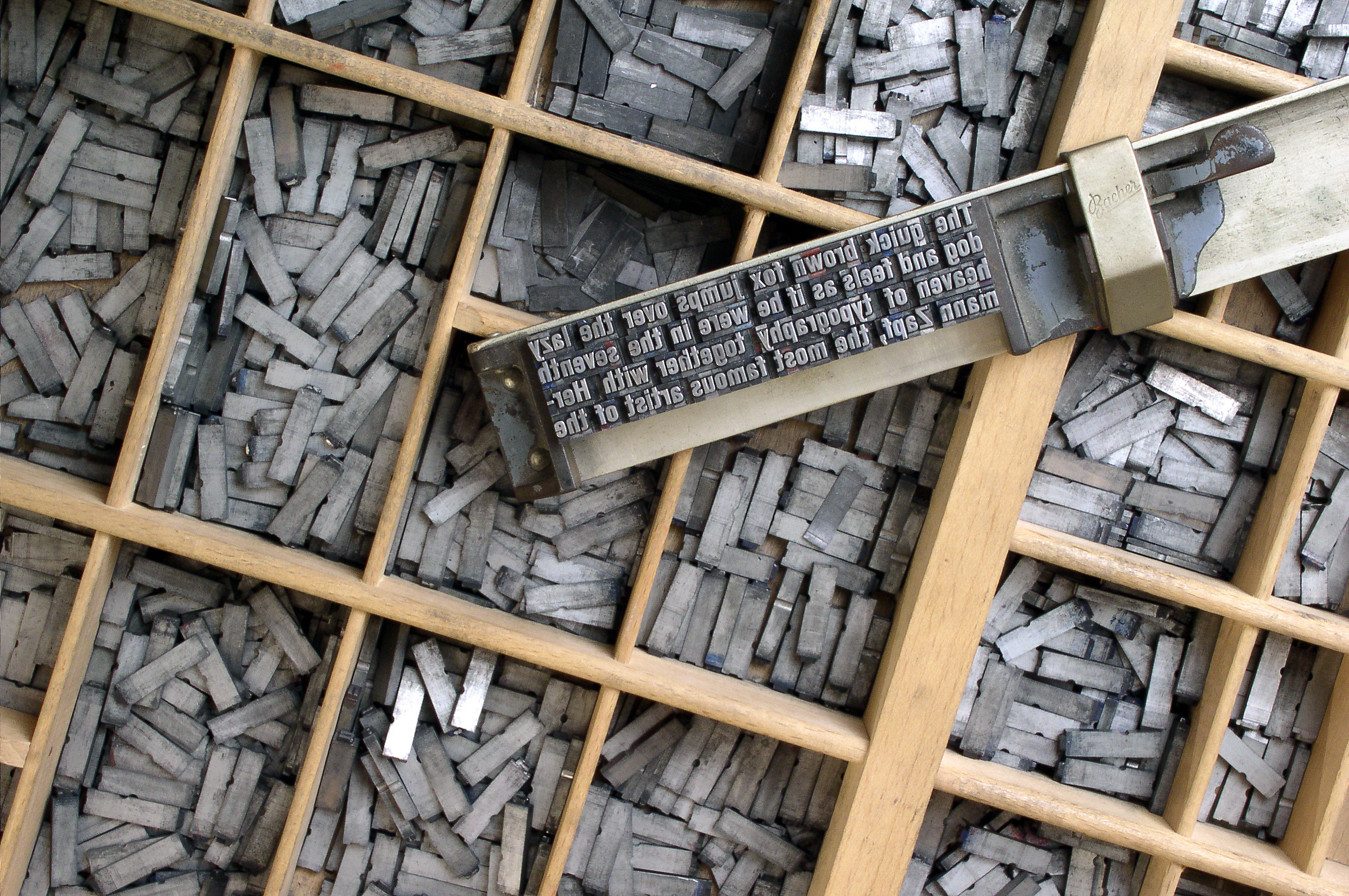 It’s probably something you don’t think about. But the words you are reading right now are written in a “typeface.” The letters are produced in a particular style—and hopefully the typeface is easy to read. Tens of thousands of typefaces exist today, but they are all inventions that originated with the early movable type of the Renaissance. (Image via Wikipedia)