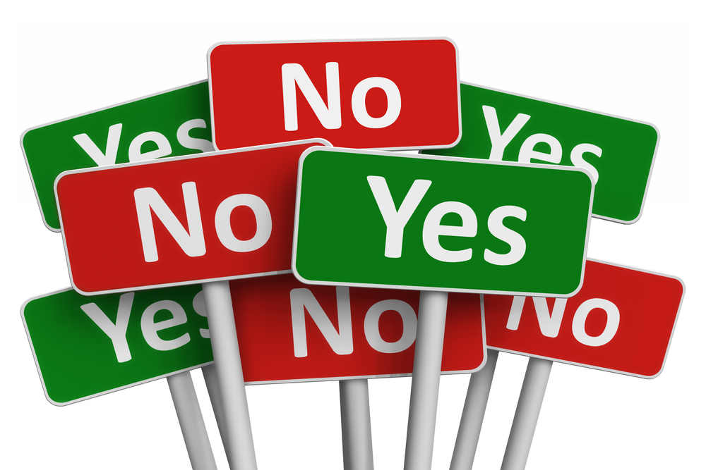 When the justices vote on a case in conference, the chief justice goes first and then the other justices state their votes by seniority, with the junior justice voting last. In cases that are close, the junior justice is the deciding vote! (Shutterstock: Oleksiy Mark)
