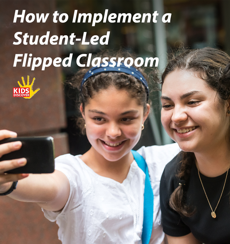 How to Implement a Student-Led Flipped Classroom | A flipped classroom can still have a high level of teacher-led instruction, and a goal of 21st-century teaching is to empower students to lead their own (and others’) learning. To achieve this, I task my students with creating flipped videos for each other.