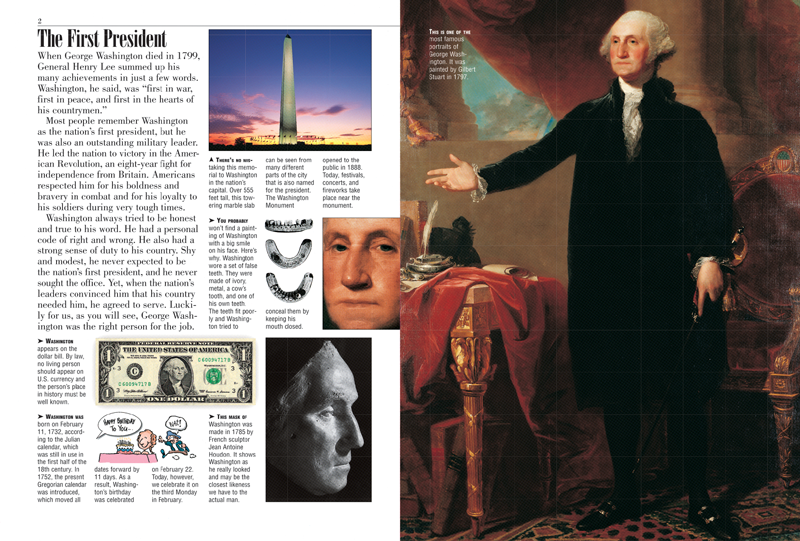 george washington kids discover