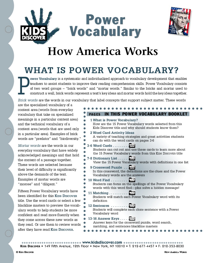 how america works kids discover how america works