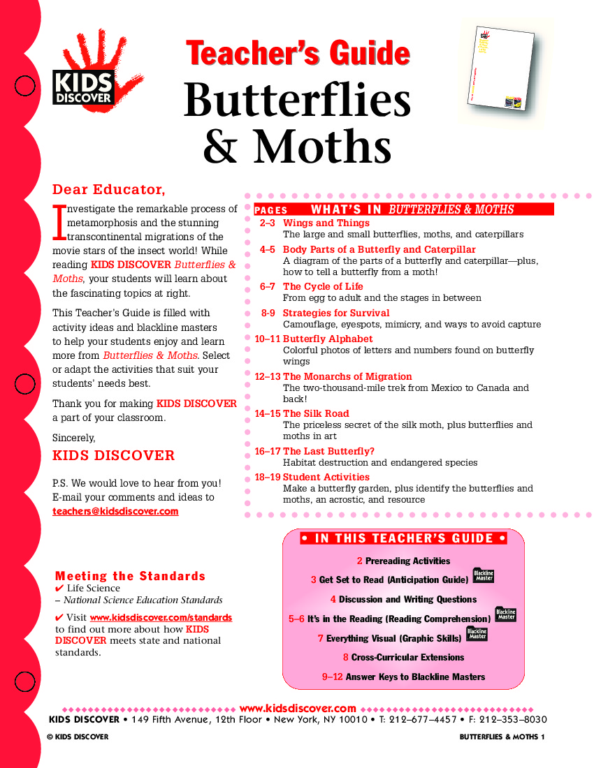 Butterflies and Moths - Kids Discover Butterflies and Moths - Kids Discover - 850 x 1100 jpeg 382kB