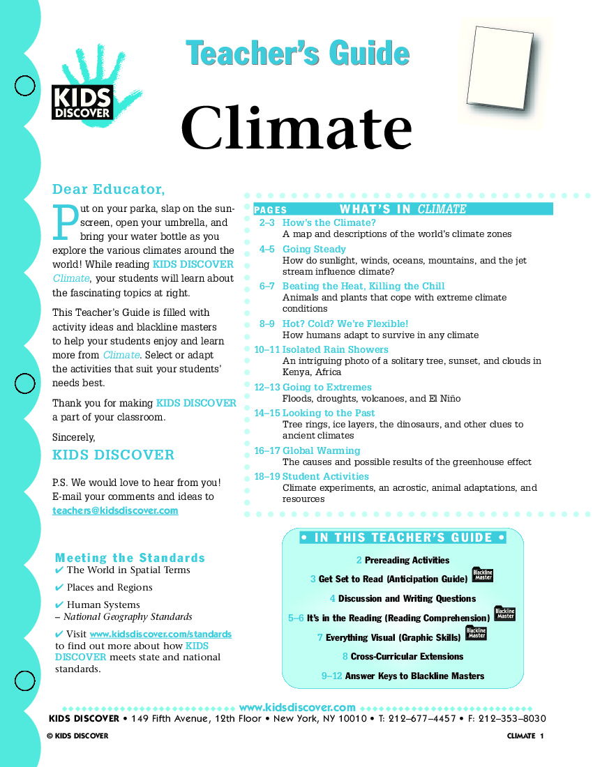 Climate - Kids Discover