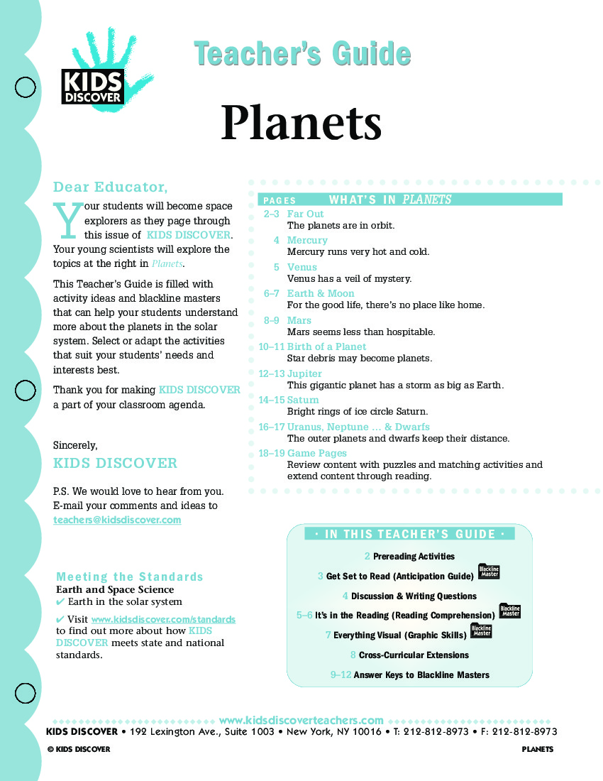 Planets Kids Discover